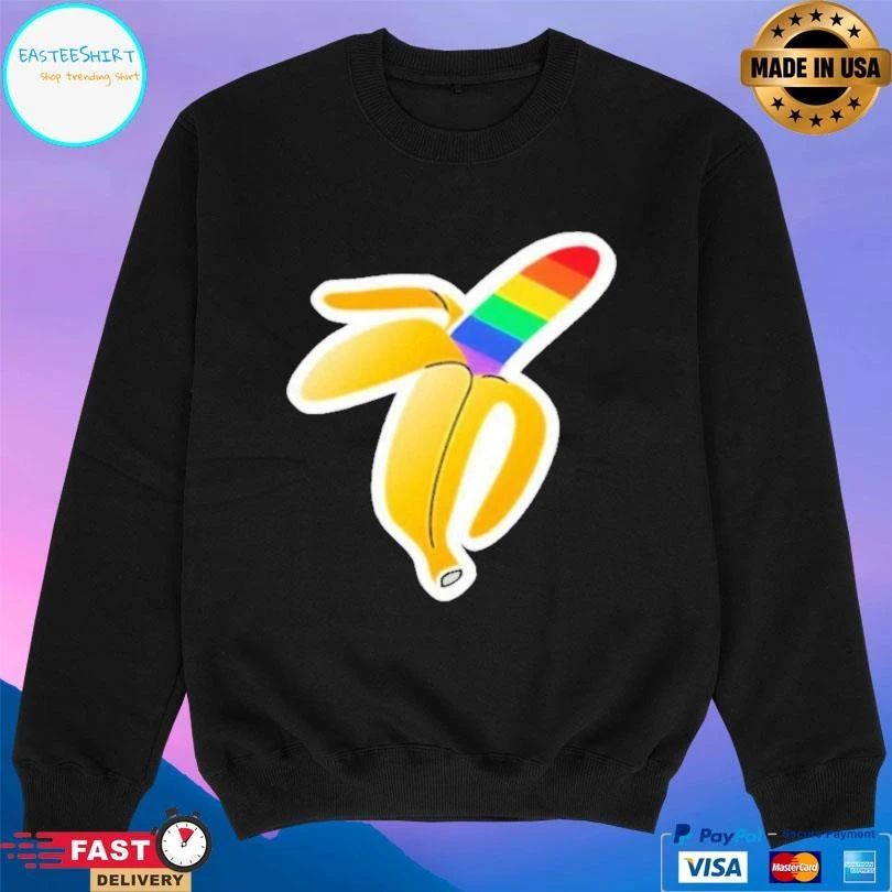 Banana Lgbt Pride Collection Rainbow T-shirts