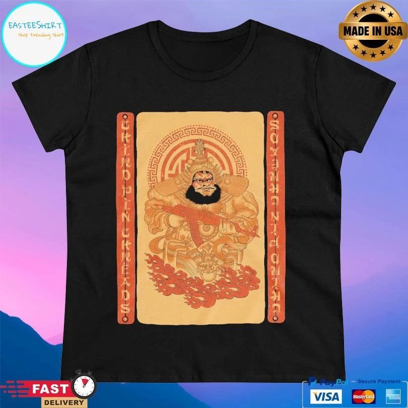 Third Pin Threads Chinese Warrior T-shirts