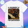 Cat Sorry I’m Booked I’m Bookaholic T-shirt