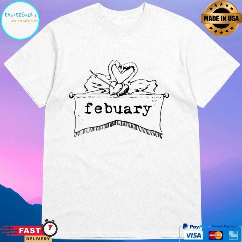 Febuary Emo Swan T-shirts