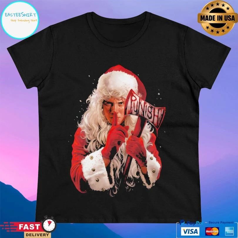 Santa’s Watching Punish Christmas 2025 T-shirts