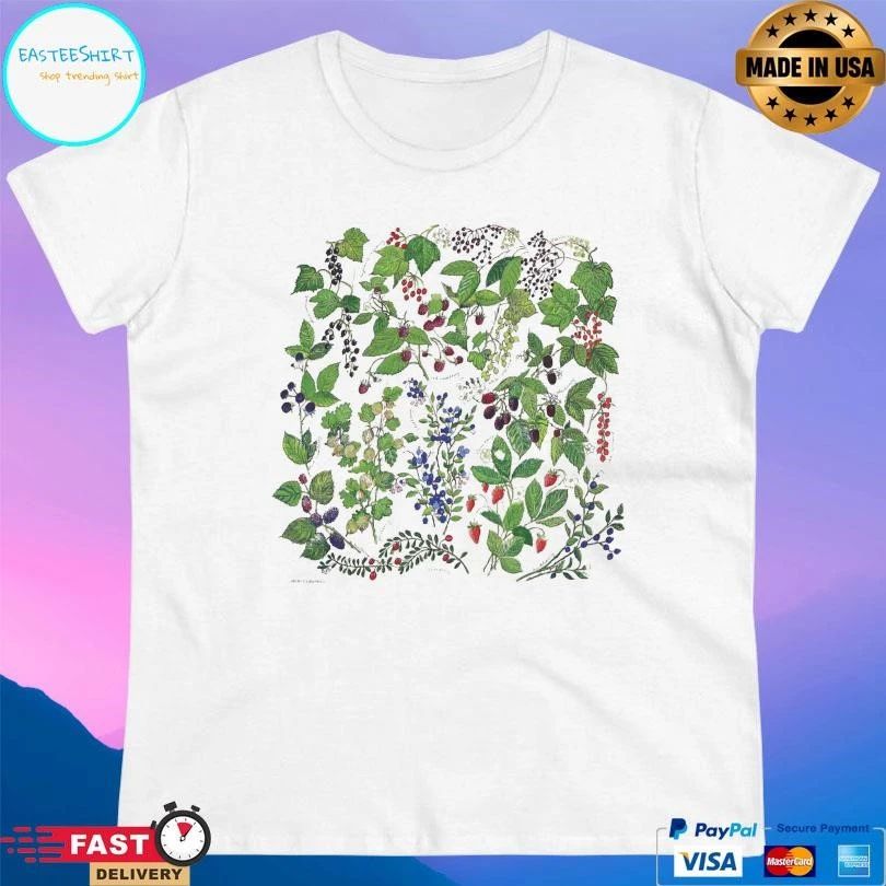 Berries Adult Natural T-shirts