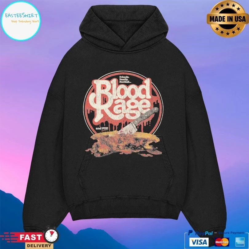 Friends Family Football Blood Rage And Pie T-shirts