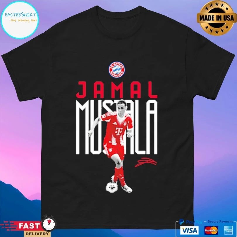 Jamal Musiala Fc Bayern Munchen T-shirt