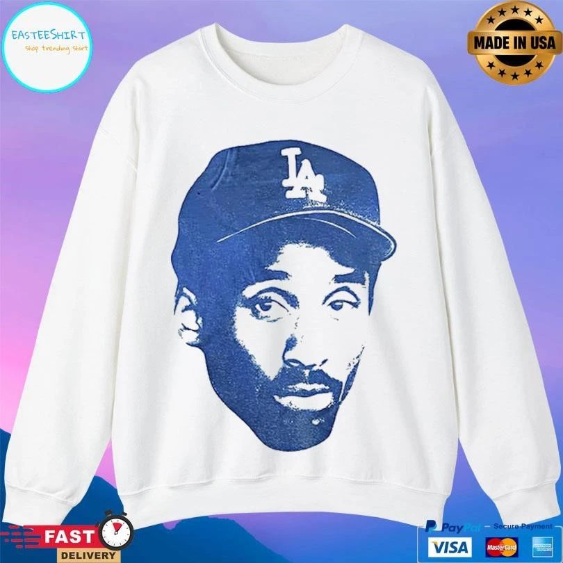 Kobe Bryant Big Face 8 24 Face Lakers Dodgers Championship Mlb Baseball T-shirts