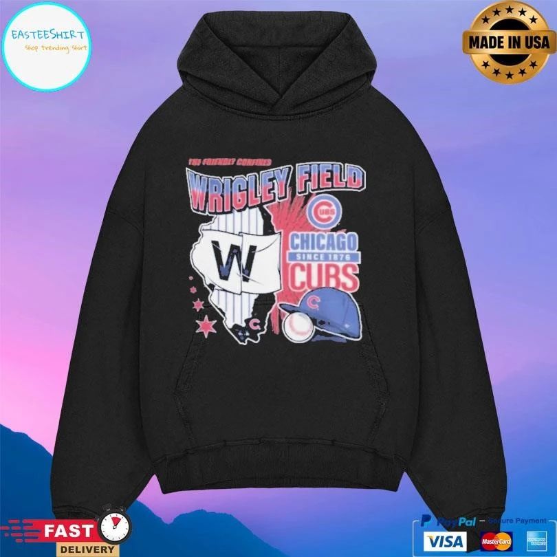 Chicago Cubs The Friendly Confines Wrigley Field T-shirts