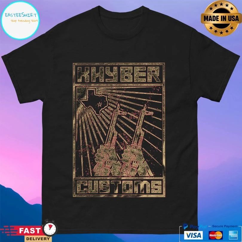 Khyber Customs Propaganda T-shirts