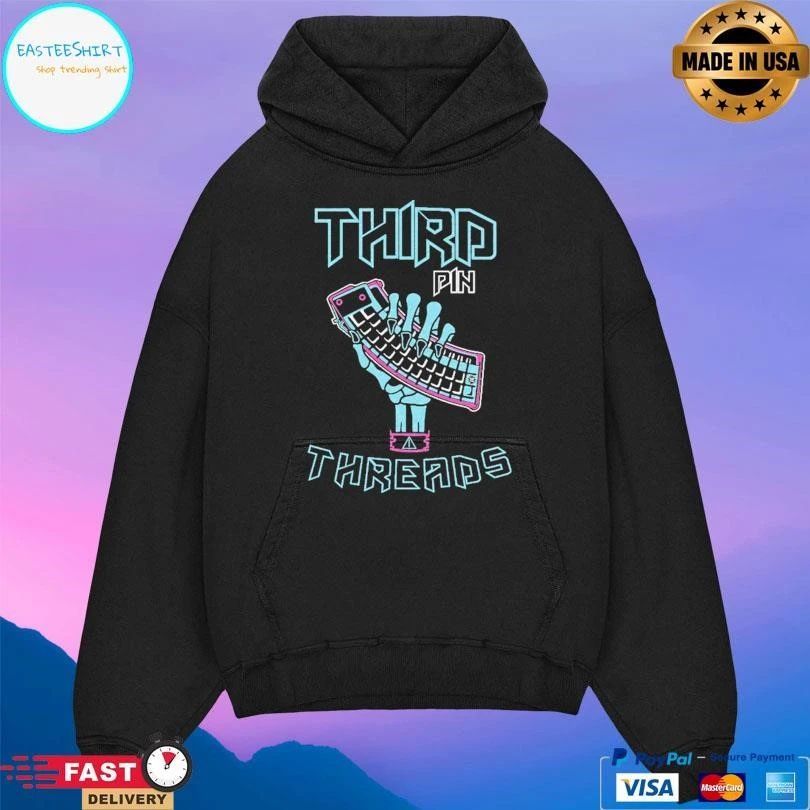 Third Pin Threads Mag Hand Jersey T-shirts