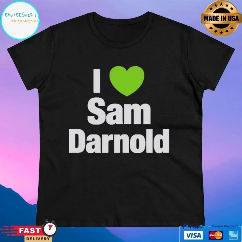 Cooper Kupp I Heart Sam Darnold T-shirts