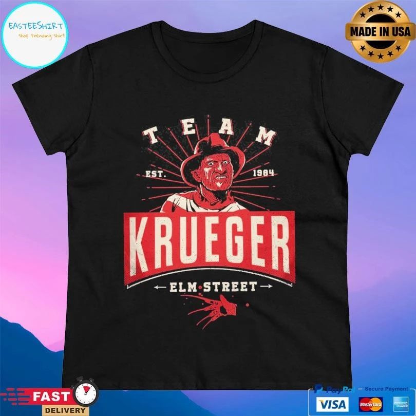 Team Krueger Elm Street Est 1984 T-shirts