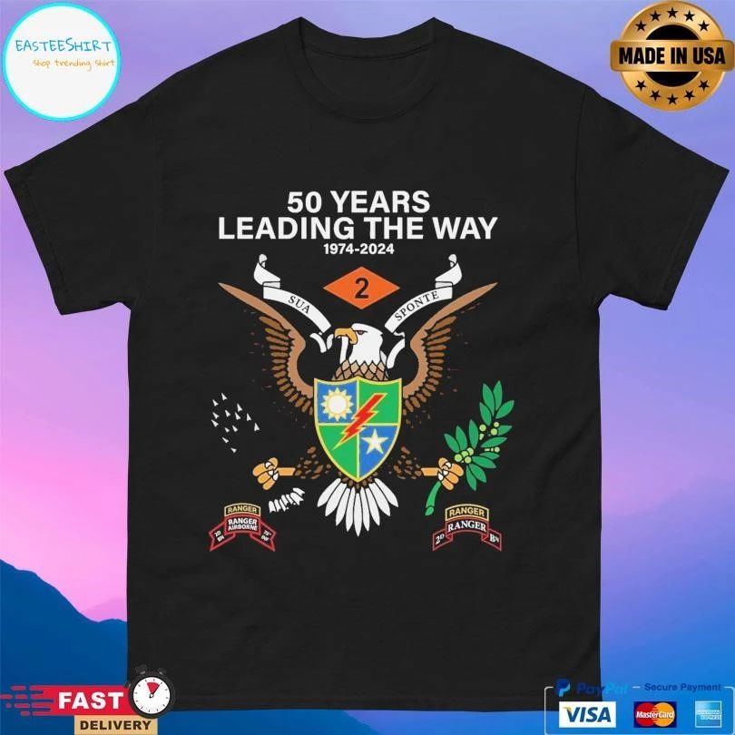 50th Anniversary War Eagle 1974-2024 Sua Sponte T-shirts