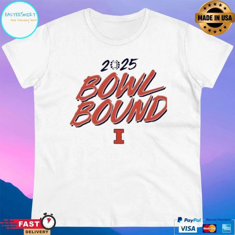 2025 Bowl Bound Illinois Football T-shirts