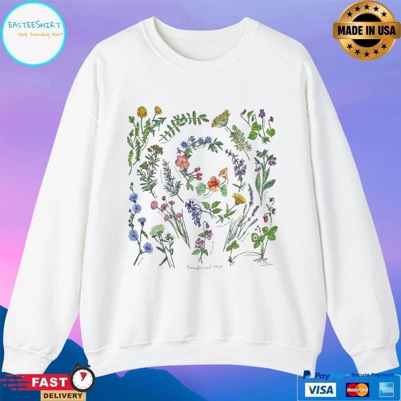 Beneficial Herbs Ladies T-shirts