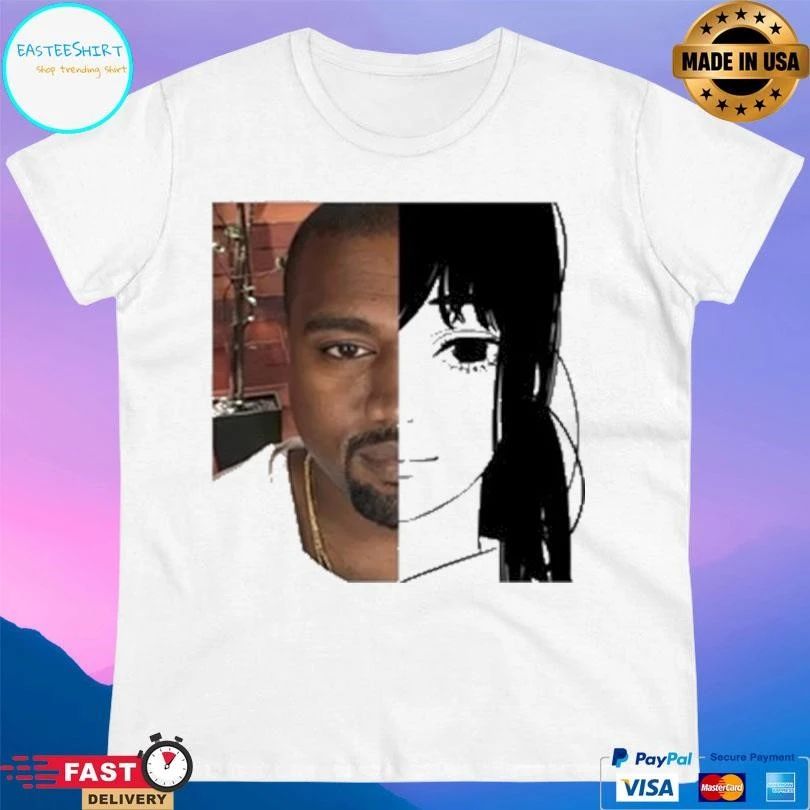Kanye West Ye X Asa Mitaka Anime T-shirts