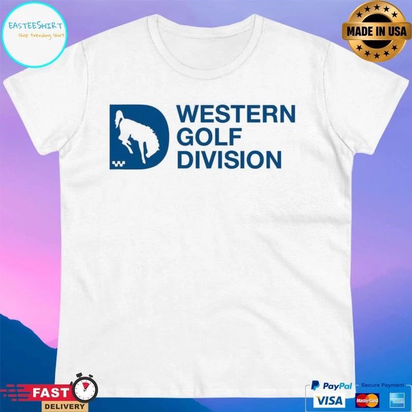 Western Golf Division T-shirts