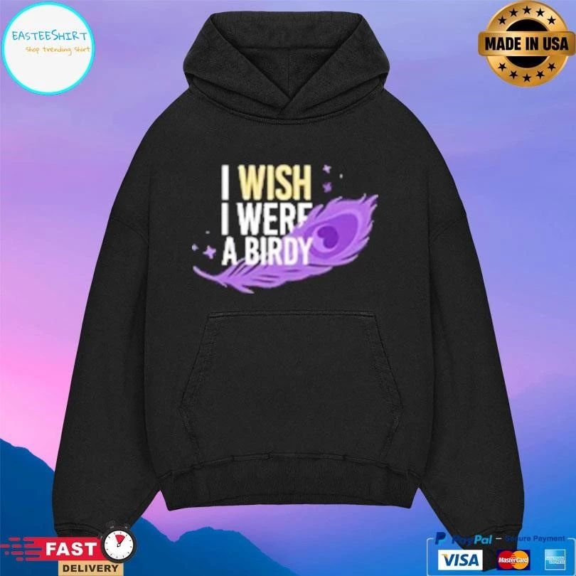 Birdy I Wish I Were A Birdy Logo T-shirts