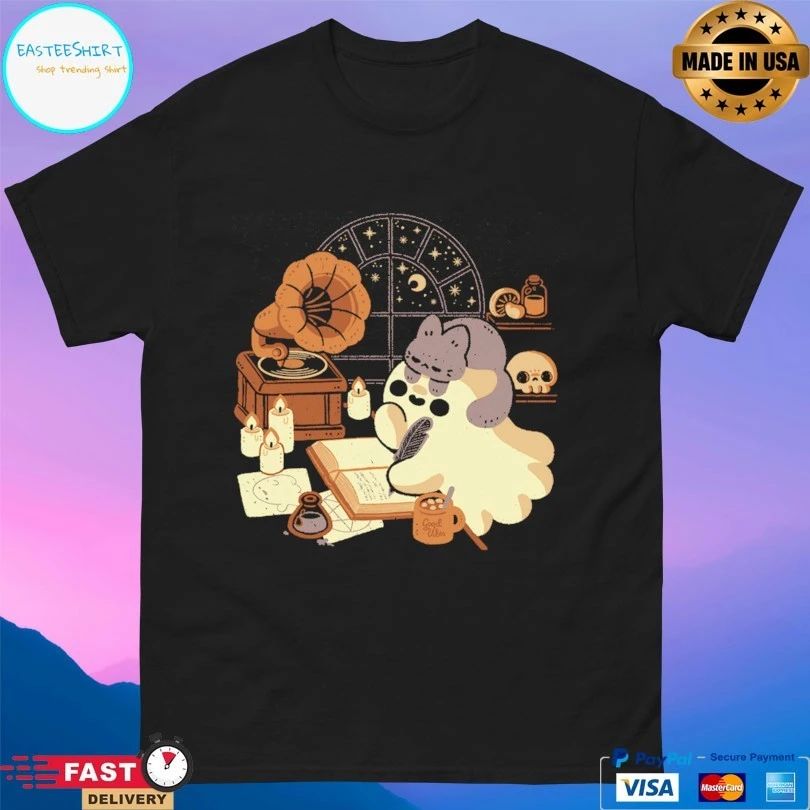 Spooky Cute Lofi Ghost T-shirt