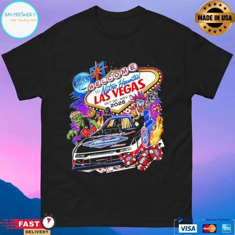 NHRA Nevada Nationals Welcome To Nitro Junkie Event 2025 T-shirts