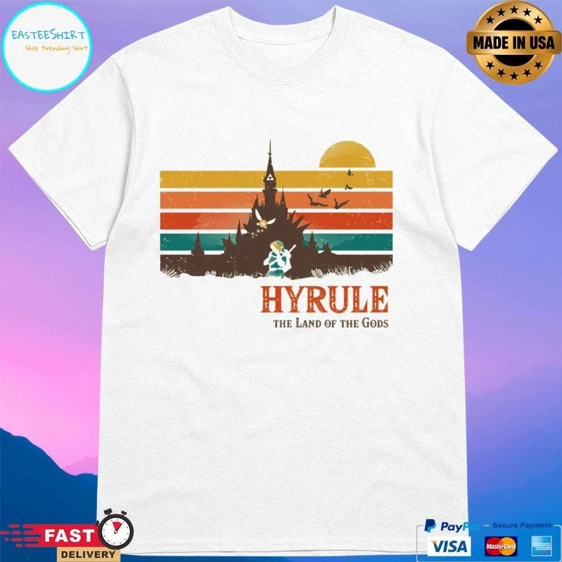 Hyrule The Land Of Gods T-shirts