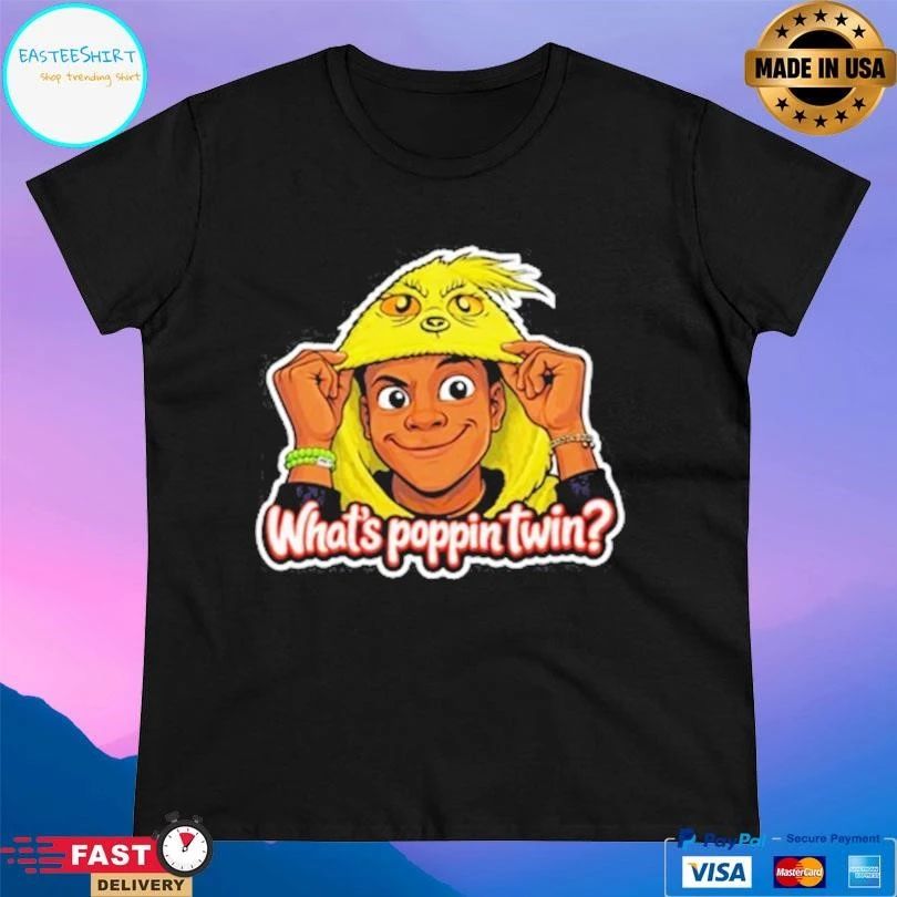 Nick Darnell What’s Poppin Twin T-shirts