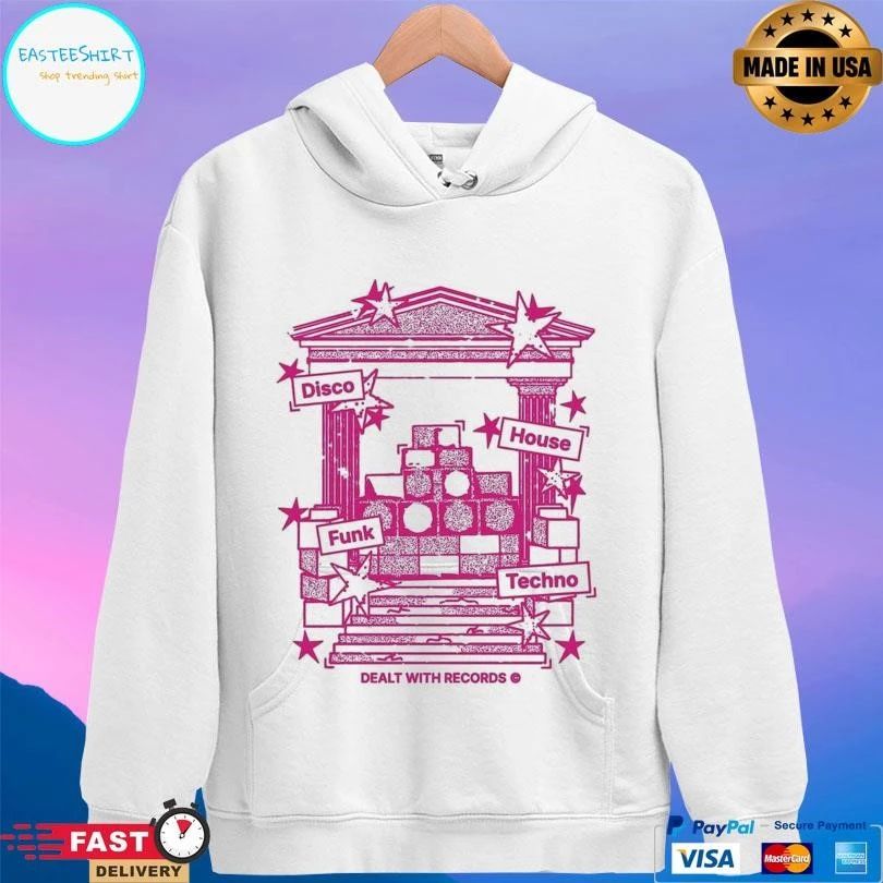 Disco House Funk Techno Dealt With Records T-shirts