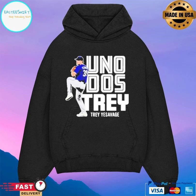 Trey Yesavage Toronto Blue Jays Uno Dos Trey Baseball T-shirts