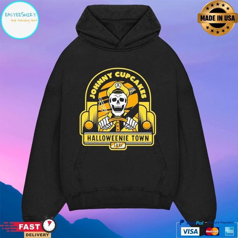 Johnny Cupcakes Halloweenie Town Taxi Halloween 2025 T-shirts