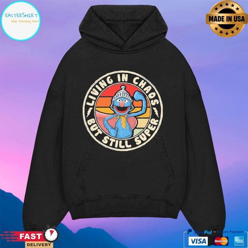 Living In Chaos But Still Super Logo T-shirts