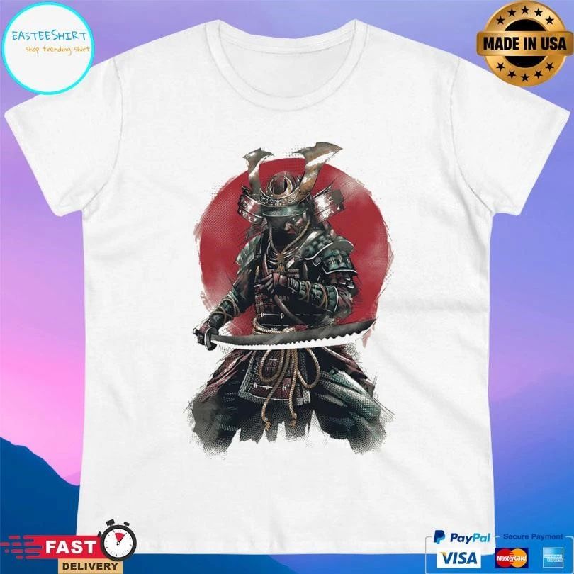 Samurai Warrior’s Dawn Vintage T-shirts