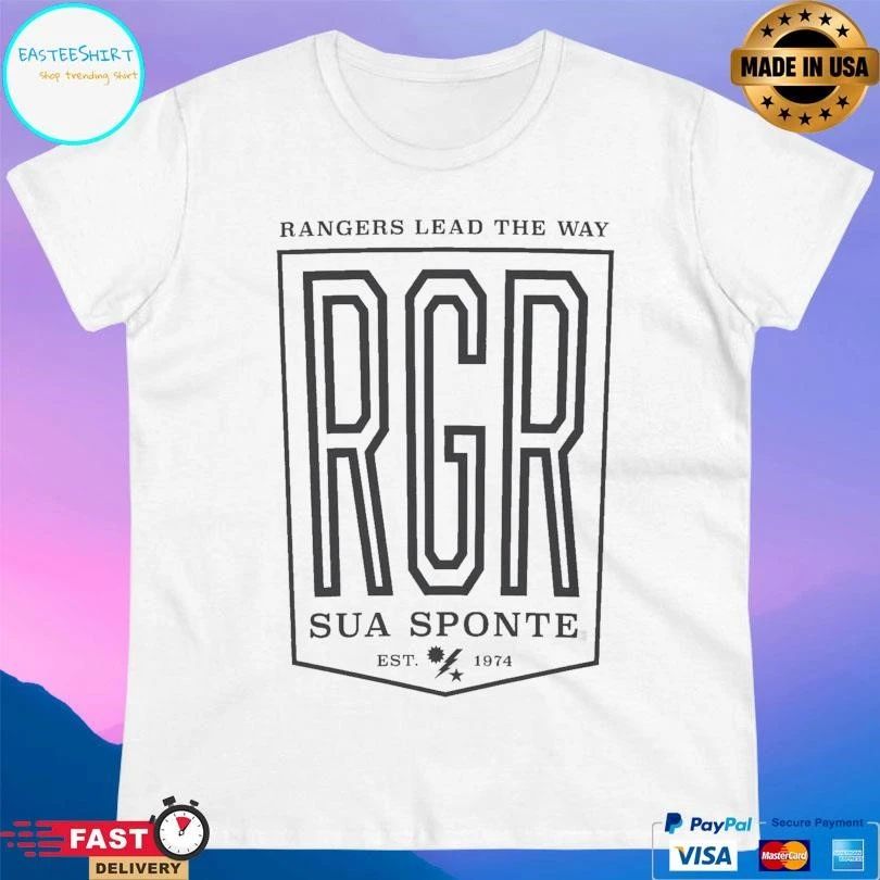 Rangers Lead The Way Rgr Sua Sponte Est 1974 T-shirts