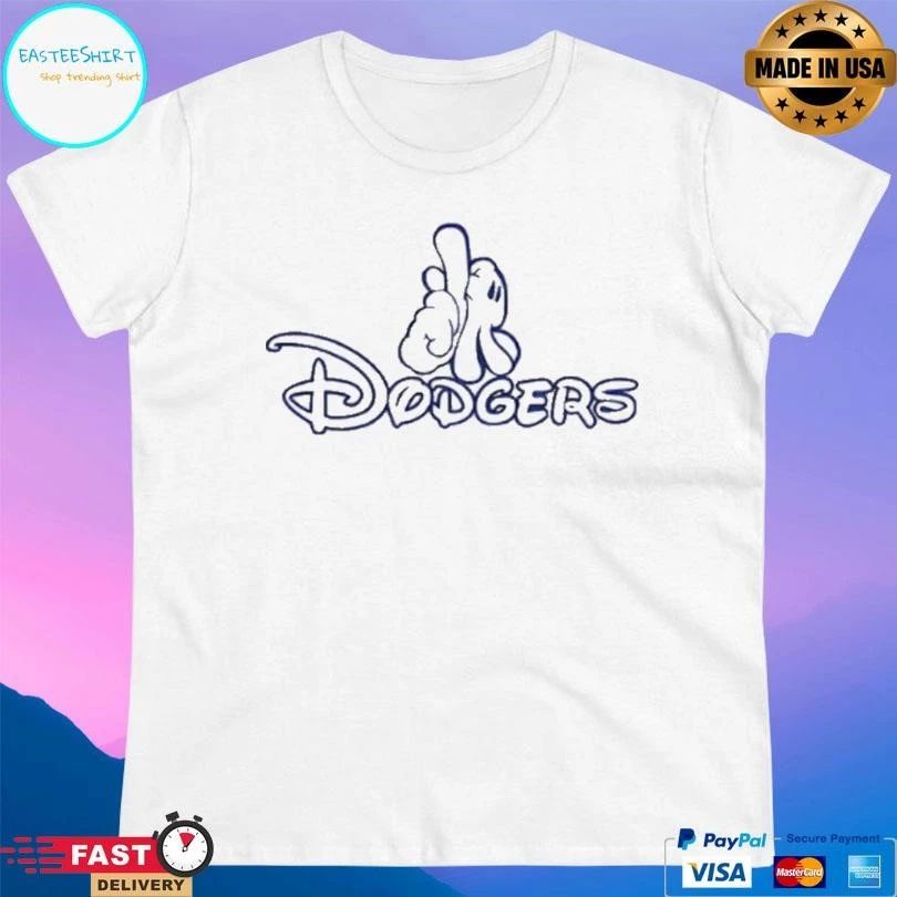 Mikey Los Angeles Dodgers Baseball Logo Champs T-shirts