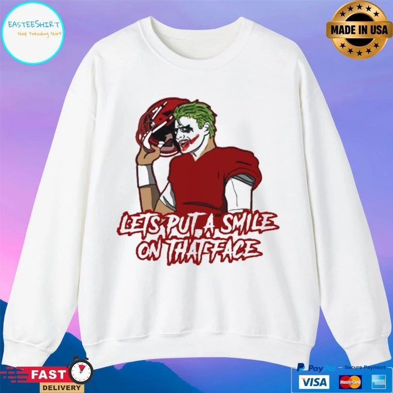 Let’s Put A Smile On That Face Joker T-shirt