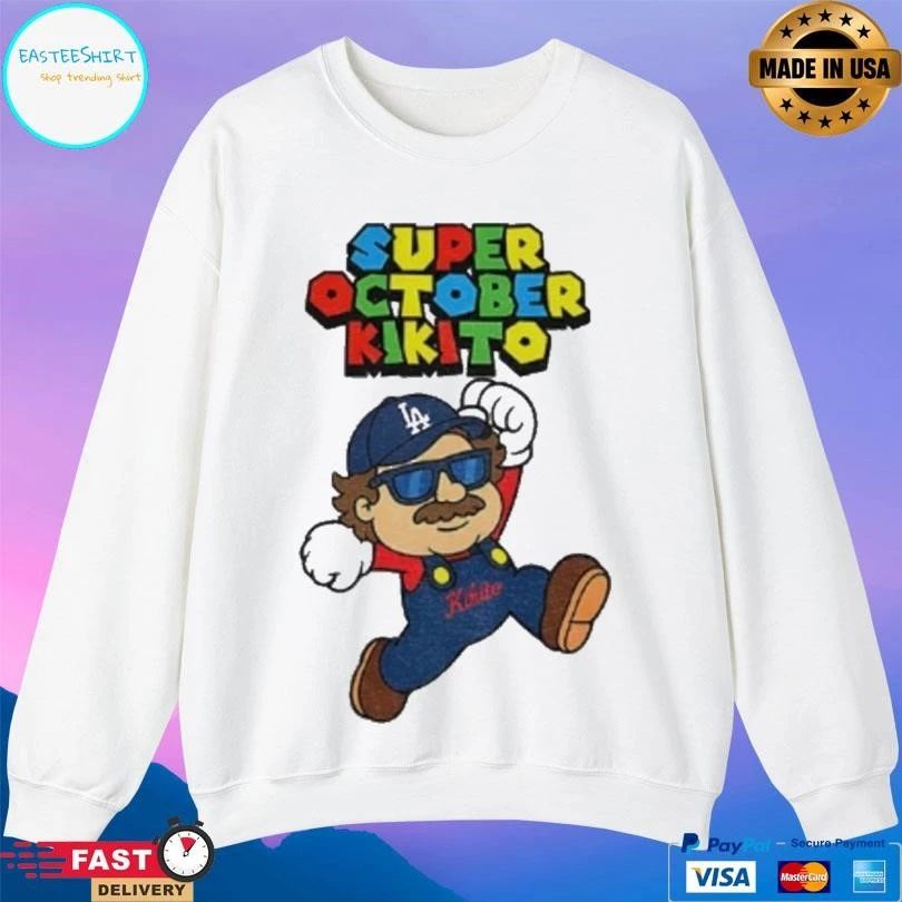 Kike Hernandez Los Angeles Dodgers Baseball Super October Kikito T-shirts