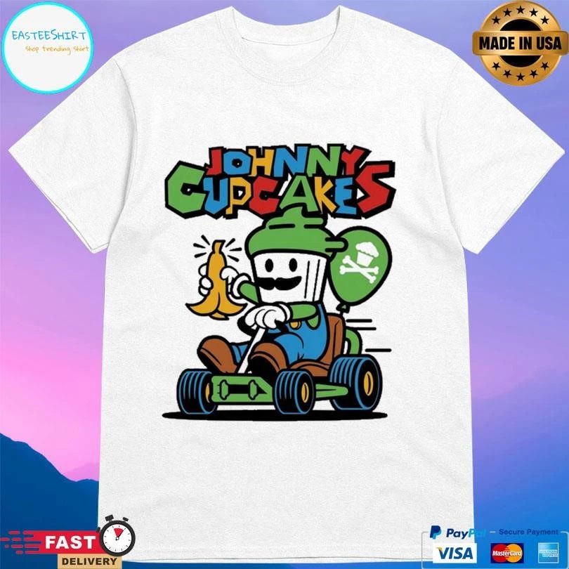 Johnny Cupcakes Racing Plumber T-shirts