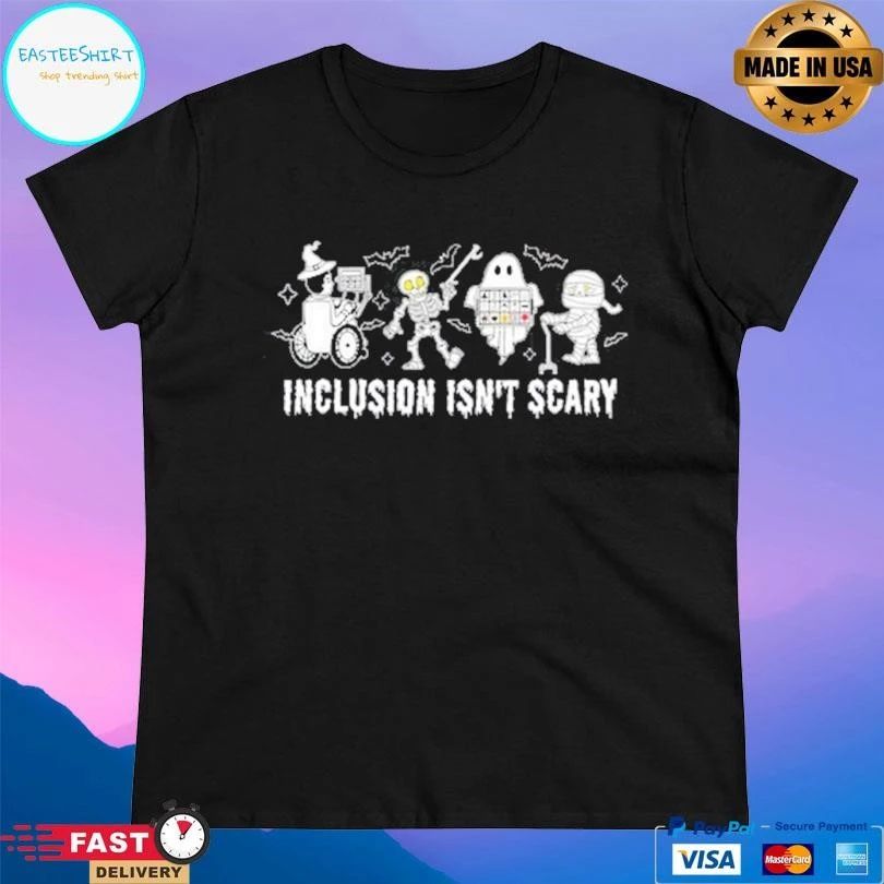 Inclusion Isn’t Scary Halloween 2025 T-shirts