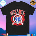 Washington Wizards Basketball Nba Crest Logo T-shirts