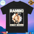 First Blood John Rambo 1982 Film T-shirts