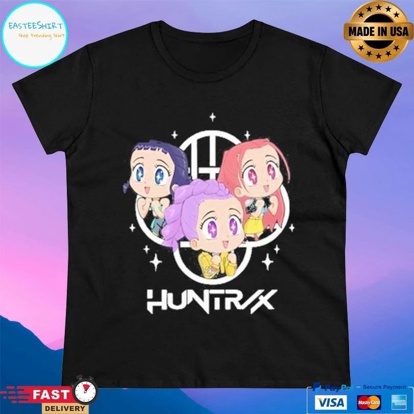 Huntrix Kpop Demon Hunters Chibi T-shirts