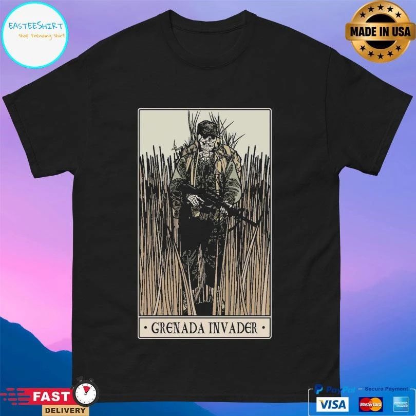 Grenada Invader ARMY Skeleton T-shirts