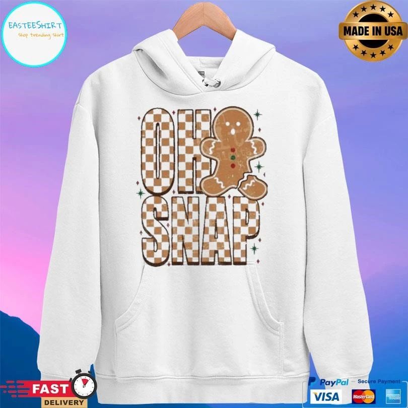 Gingerbread Man Oh Snap Merry Christmas 2025 T-shirts