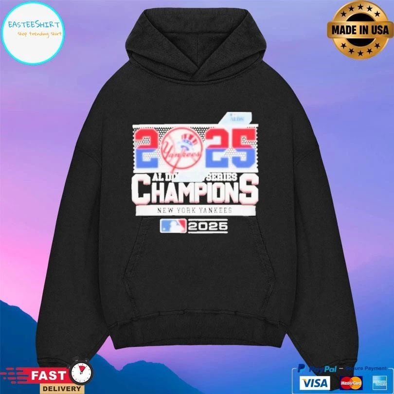 New York Yankees 2025 Al Division Series Champions T-shirts