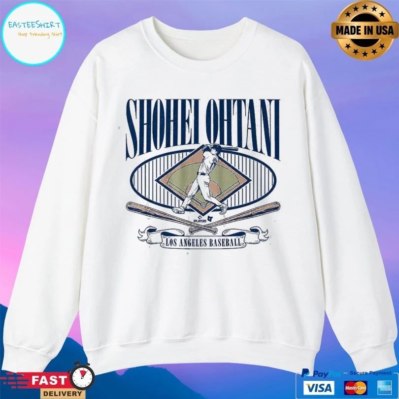 Shohei Ohtani Los Angeles Dodgers Baseball Diamond Standouts T-shirts