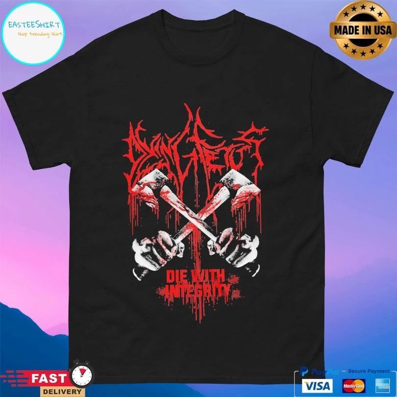 Dying Fetus Die With Integrity T-shirts