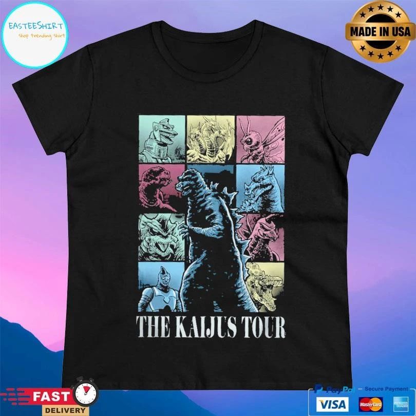 The Kaijus Tour Godzilla T-shirts