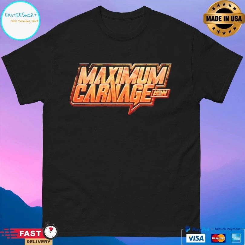 AEW Maximum Carnage 2026 T-shirts