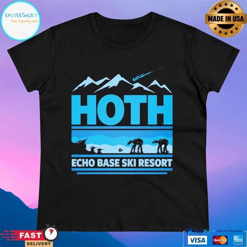Hoth Echo Base Ski Resort T-shirts