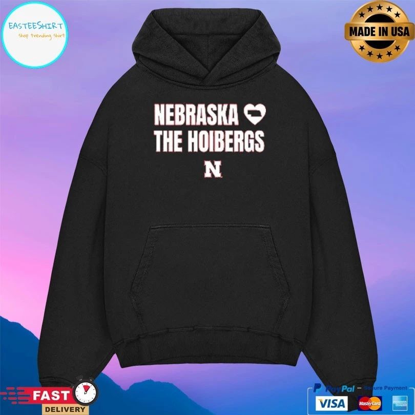 Nebraska Hearts The Hoibergs T-shirts