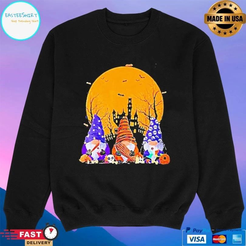 Halloween Night Gnome Moon 2025 T-shirts