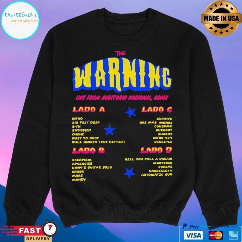 The Warning Live From Auditorio Nacional Cdmx Survive T-shirts