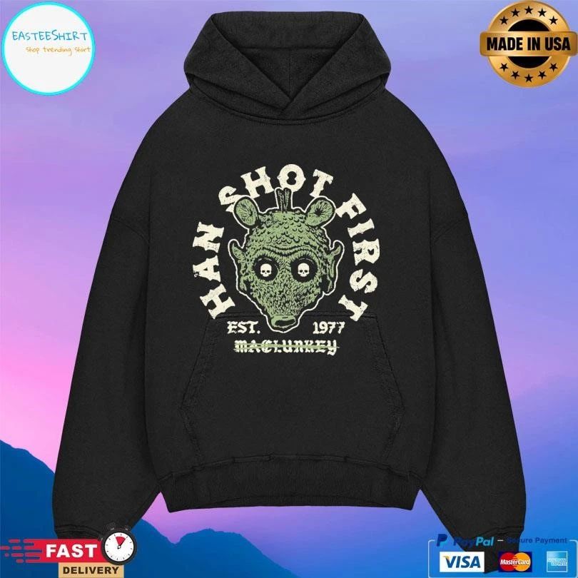 Han Shot First Machinery Est 1977 T-shirts